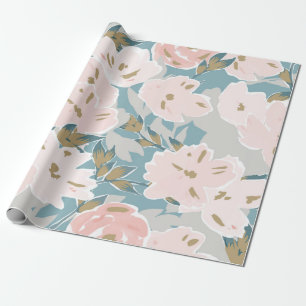 Eenvoudige seamless pattern of hand drawn gouache  cadeaupapier