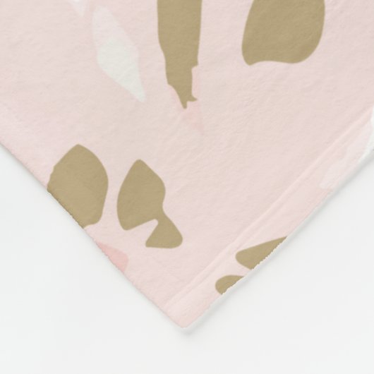 Eenvoudige seamless pattern of hand drawn gouache fleece deken (Hoek)