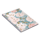 Eenvoudige seamless pattern of hand drawn gouache notitieboek (Rechterzijde)