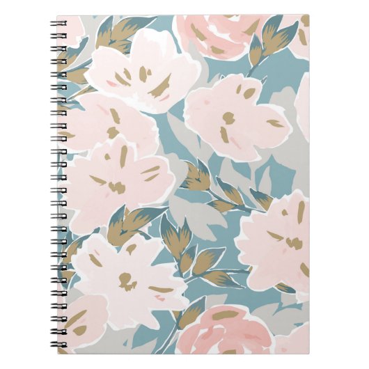 Eenvoudige seamless pattern of hand drawn gouache notitieboek (Voorkant)
