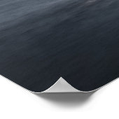 Eenvoudige Seascape Poster (Hoek)