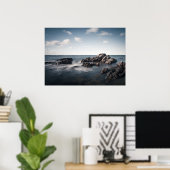 Eenvoudige Seascapfoto Poster (Thuiskantoor)