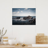 Eenvoudige Seascapfoto Poster (Keuken)