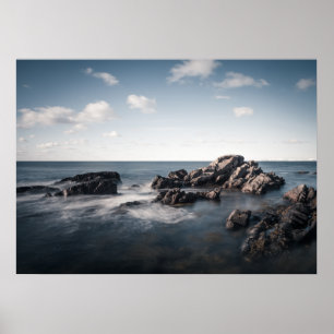 Eenvoudige Seascapfoto Poster
