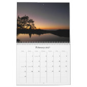 Eenvoudige sereniteitskalender kalender (Feb 2027)