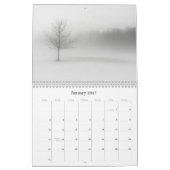 Eenvoudige sereniteitskalender kalender (Jan 2027)