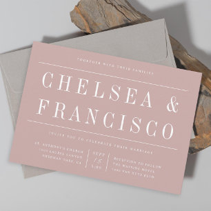 Eenvoudige serif moderne typografie Stusty Roos We Kaart