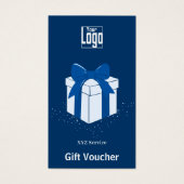 Eenvoudige Service Zakelijke Gift Voucher Kaart (Voorkant)