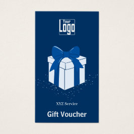 Eenvoudige Service Zakelijke Gift Voucher Kaart