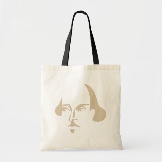 Eenvoudige Shakespeare Tote Bag (Voorkant)