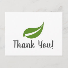 eenvoudige Shaklee Dank u Briefkaart
