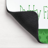 Eenvoudige Shamrocks Mousepad Muismat (Hoek)