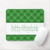 Eenvoudige Shamrocks Mousepad Muismat (Met muis)