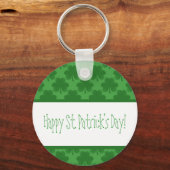 Eenvoudige Shamrocks-Sleutelhanger Sleutelhanger (Voorkant)