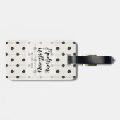 Eenvoudige signaleringsstap drie bagagelabel (Achterkant horizontaal)