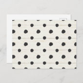 Eenvoudige signaleringsstap drie briefkaart (Voorkant / Achterkant)