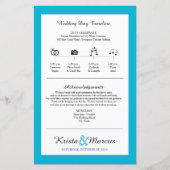 Eenvoudige Silhouettes Weddenschap tijdlijn ventil (Voorkant)