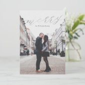 Eenvoudige Silver Gold-kerstfotokaarten Feestdagenkaart (Staand voorkant)