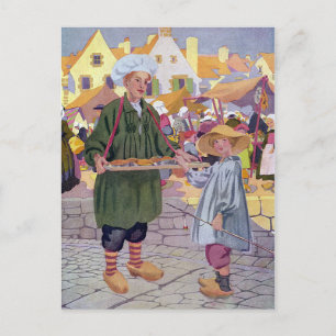 Eenvoudige Simon en Pieman aan de Fair Briefkaart