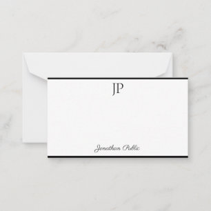 Eenvoudige Sjabloon handschriftafbeeldingsmonogram