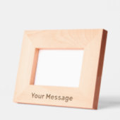 Eenvoudige Sjabloon Uw berichttekst toevoegen Gegraveerde Lijstjes (Links)