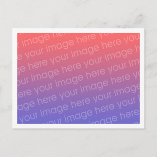 Eenvoudige Sjabloon van 0,2 inch rond de witte ran Briefkaart (Voorkant)