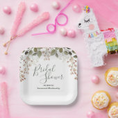 Eenvoudige Sjabloon van het Vrijgezellenfeest van  Papieren Bordje (Feest)