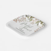 Eenvoudige Sjabloon van het Vrijgezellenfeest van  Papieren Bordje (Gebogen)