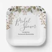 Eenvoudige Sjabloon van het Vrijgezellenfeest van  Papieren Bordje (Voorkant)