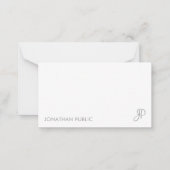 Eenvoudige Sjabloon voor persoonlijk handschrift (Voorkant)