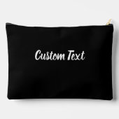 Eenvoudige Sjabloon zwart-wittekst Etui (Achterkant)