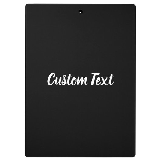 Eenvoudige Sjabloon zwart-wittekst Klembord (Achterkant)