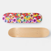 Eenvoudige skateboardogen van 90 jaar persoonlijk skateboard (Horizontaal)