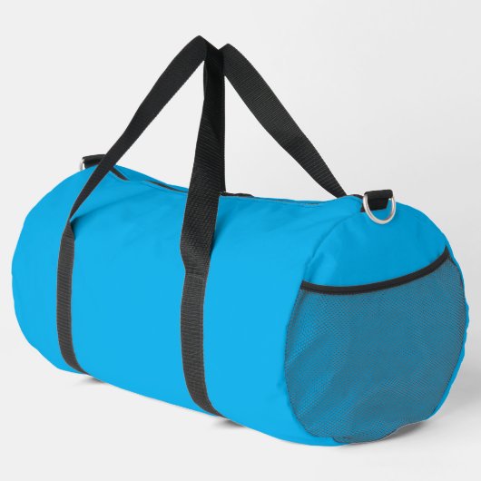 Eenvoudige Sky Blue Grote Duffel Tas Gedrukt D.Bag (Rechterhoek)