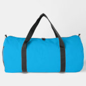 Eenvoudige Sky Blue Grote Duffel Tas Gedrukt D.Bag (Achterkant)