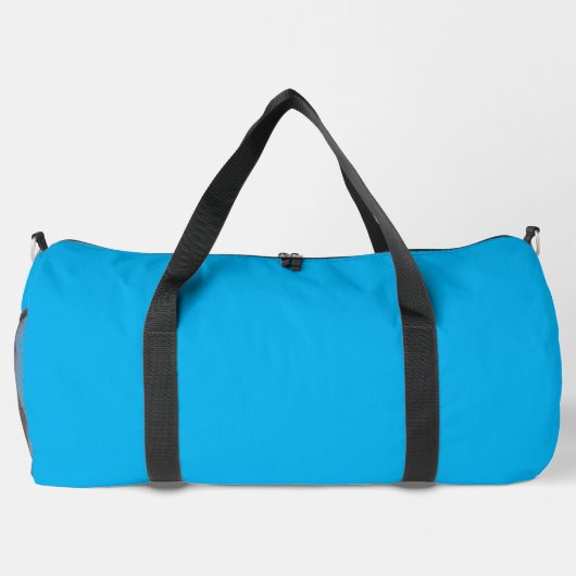 Eenvoudige Sky Blue Grote Duffel Tas Gedrukt D.Bag (Achterkant)