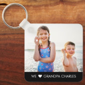 Eenvoudige Sleutelhanger persoonlijke onderschrift (Voorkant)