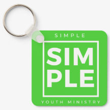 Eenvoudige Sleutelhanger van het jeugdministerie