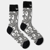 Eenvoudige sleutelpatroonvergrendelingen sokken (Rechts)