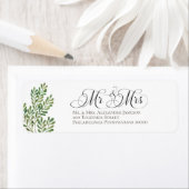 Eenvoudige sloop Mr & Mrs. Etiket (Insitu)