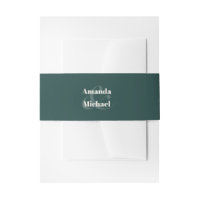 Eenvoudige Smaragdgroene Moderne Minimalist