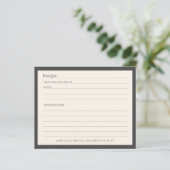 Eenvoudige Soft Black Border gepersonaliseerde rec (Staand voorkant)