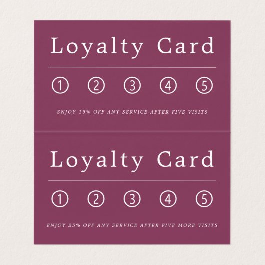 Eenvoudige Soft Cloud, moderne dubbele loyaliteit Visitekaartje (Binnenkant ongevouwen)