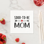 Eenvoudige Soon-to-be Mom Moederdag | Papieren Ser Servet (Insitu)