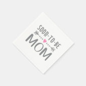 Eenvoudige Soon-to-be Mom Moederdag | Papieren Ser Servet (Hoek)