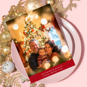 Eenvoudige Spaanse Kerstmis Feliz Navidad Foto Roo Feestdagenkaart