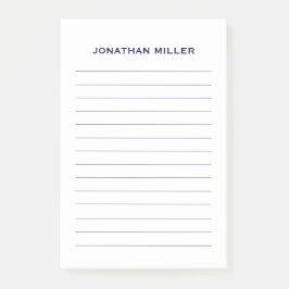 Eenvoudige, speciaal voor de marine bestemde 4x6 post-it® notes