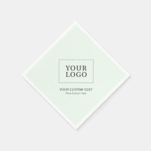 Eenvoudige speciale Mint Custom Business Logo-prom