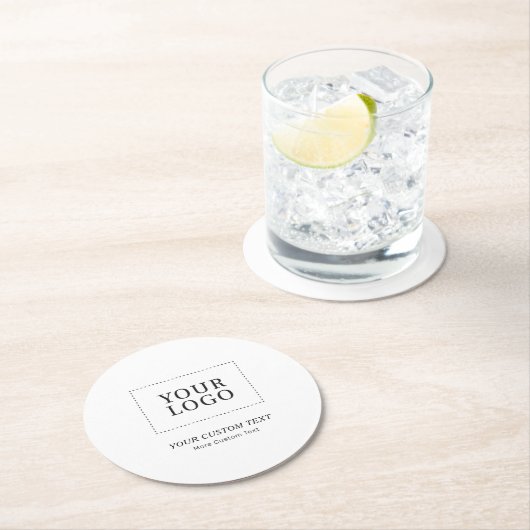 Eenvoudige speciale promotie voor aangepaste zakel ronde kartonnen onderzetter (Insitu)