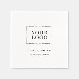 Eenvoudige speciale promotie voor aangepaste zakel servet